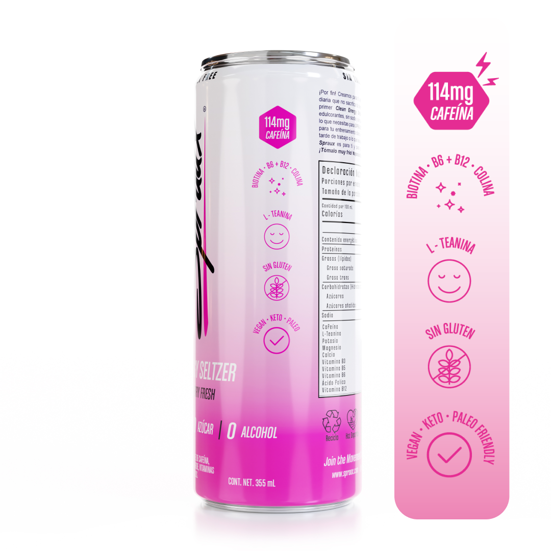 Spraux Energy sabor Berry Fresh