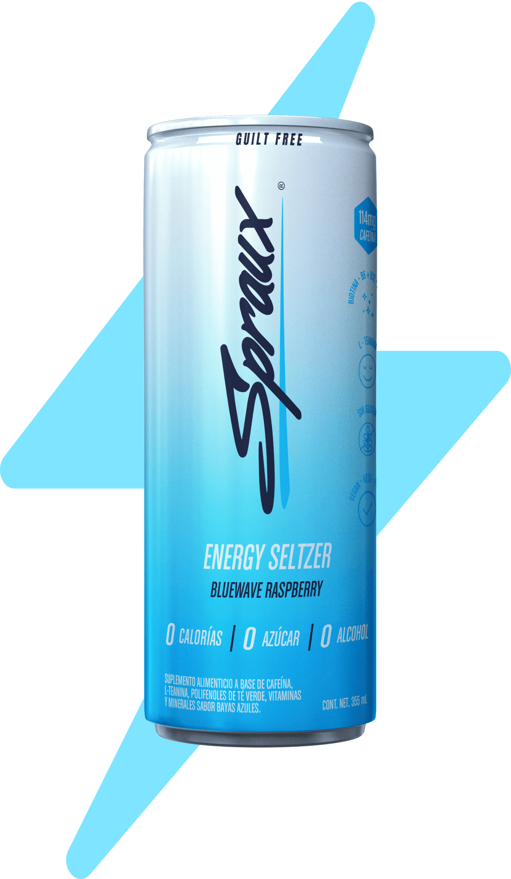 Spraux Energy sabor Blueberry Wave